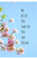 No Better You than the You that You are