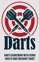 Darts: Darts Scorebook with Score Sheets and Checkout Chart