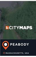 City Maps Peabody Massachusetts, USA