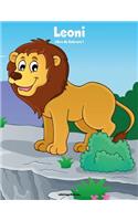 Leoni Libro da Colorare 1: (1 Leoni)