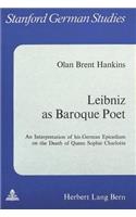 Leibniz as Baroque Poet