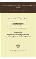Untersuchung zur trockenen Hochtemperaturkorrosion von technisch genutzten Titanbasislegierungen