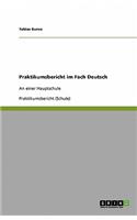 Praktikumsbericht im Fach Deutsch
