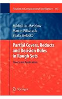 Partial Covers, Reducts and Decision Rules in Rough Sets