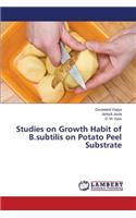 Studies on Growth Habit of B.subtilis on Potato Peel Substrate