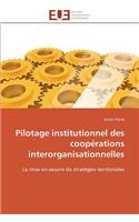 Pilotage Institutionnel Des Coopérations Interorganisationnelles