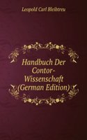 Handbuch Der Contor-Wissenschaft (German Edition)