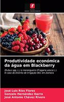Produtividade económica da água em Blackberry