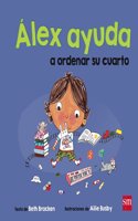 Alex ayuda a ordenar su cuarto
