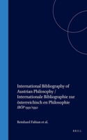 International Bibliography of Austrian Philosophy / Internationale Bibliographie zur österreichischen Philosophie