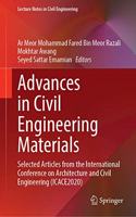 Advances in Civil Engineering Materials