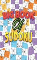 Big Book of Sudoku: 200 Sudoku Puzzles 100 easy,50 Medium & 50 Hard: easy to Hard Sudoku Puzzle Book for kids with Answers