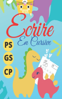 Ecrire en cursive