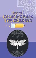 Moth Coloring Book for Children