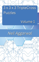 3 x 3 x 3 TripleCross Puzzles