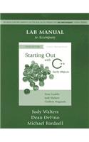 Starting Out with C++ Lab Manual: Early Objects