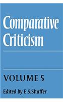 Comparative Criticism
