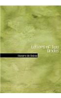 Letters of Two Brides: (English)