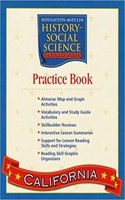 Houghton Mifflin Social Studies: Practice Book Consmbl L4: Level 4 - California Studies Practice Book