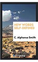 New words self-defined