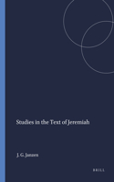 Studies in the Text of Jeremiah
