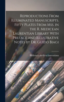Reproductions From Illuminated Manuscripts. Fifty Plates From mss. in the R. Medicean Laurentian Library With Preface and Illustrative Notes by Dr. Guido Biagi