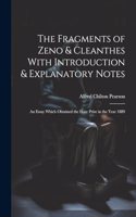 Fragments of Zeno & Cleanthes With Introduction & Explanatory Notes