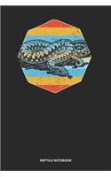 Reptile Notebook: Blank Log Book For Python Owner: Ball Python Journal Vintage Retro Gift