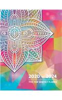 2020 - 2024 Five Year Monthly Planner