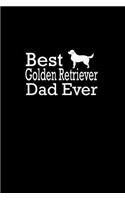 Best Golden Retriever: Notebook Journal Diary 110 Lined pages