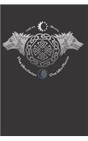 Skoll Hati Norse Viking Notebook Journal