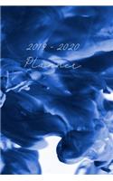 2019 - 2020 Planner: August 2019 - June 2020 Daily Planner with Calendar Dates, Magical Blue Waves Cover