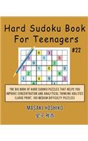 Hard Sudoku Book For Teenagers #22