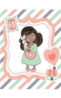 I Love My Bunny Friend. Composition Book