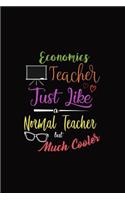 Economics Teacher Just Like a Normal Teacher But Much Cooler