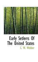 Early Setlerrs of the United States