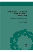 British and American Letter Manuals, 1680-1810, Volume 1