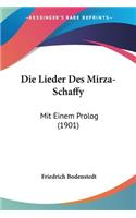 Lieder Des Mirza-Schaffy