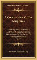 A Concise View Of The Scriptures