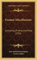 Examen Miscellaneum