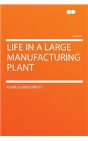 Life in a Large Manufacturing Plant