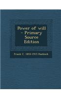 Power of Will