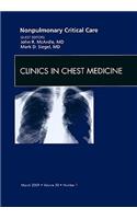 Nonpulmonary Critical Care, an Issue of Clinics in Chest Medicine