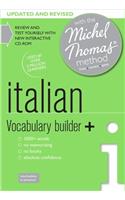 Italian Vocabulary Builder+ (Learn Italian with the Michel Thomas Method)