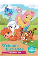 Disney Whisker Haven Tales with the Palace Pets Friends Fur-Ever: A Cute Coloring Book