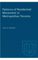 Patterns of Residential Movement in Metropolitan Toronto