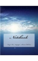 Notebook - Large Size - 100 pages - Science Collection