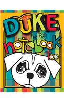 Duke the Pug Notebook Too