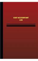 Cost Accountant Log (Logbook, Journal - 124 pages, 6 x 9 inches): Cost Accountant Logbook (Red Cover, Medium)