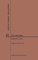 Code of Federal Regulations Title 21, Food and Drugs, Parts 800-1299, 2019: (Code of Federal Regulations)